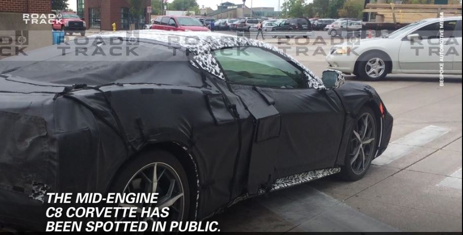 Mid Engine C8 Spotted