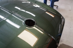 1967 green convertible restoration 5