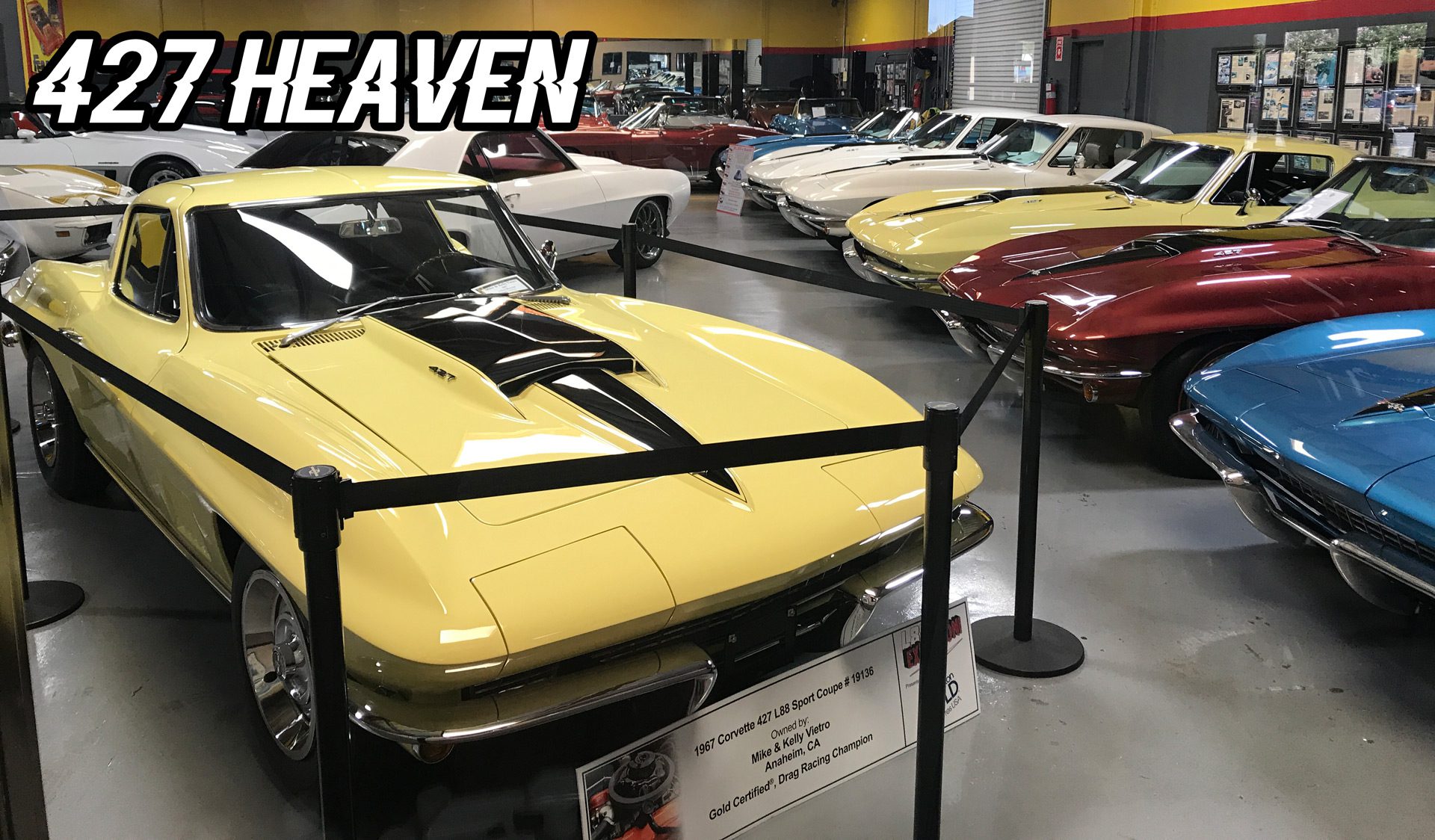 2018 bloomington gold 1967 corvette 427 l88 sport coupe