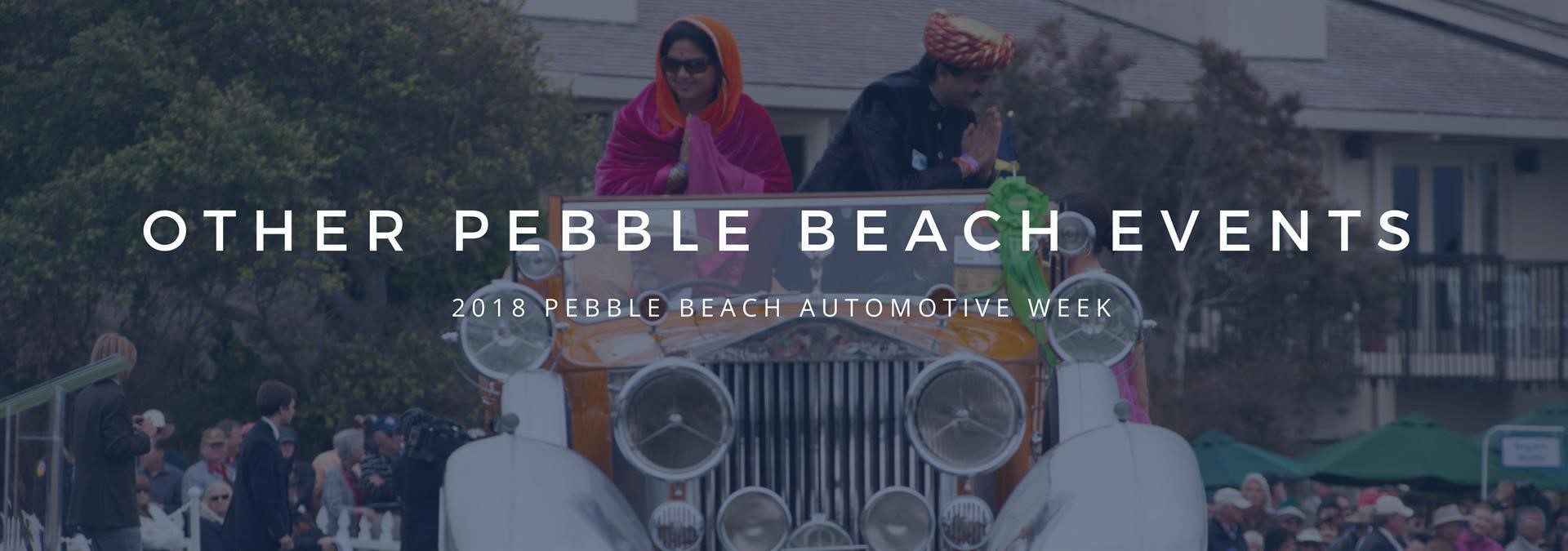 other pebble beach events