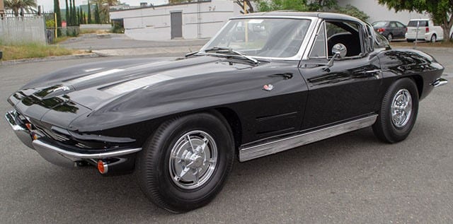 1963 Black Corvette