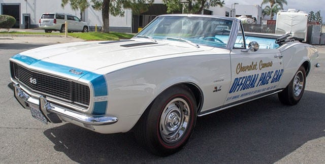 1967 Camaro Indy Pace Car