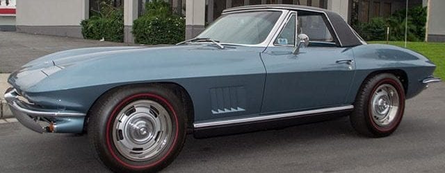 1967 Lynndale Blue Corvette Convertible