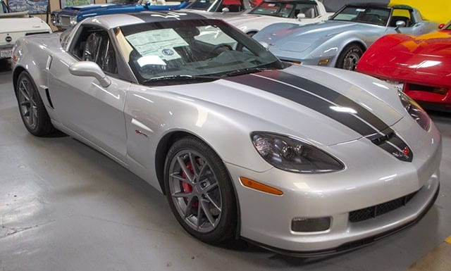 2009 ZO6 Silver Corvette