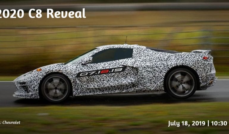 2020 C8 Corvette reveal