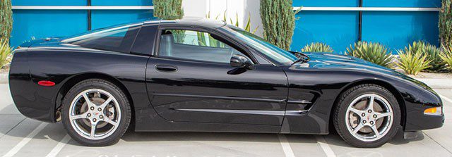 2004 Black Corvette Coupe