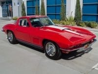 1967 rally red corvette l71 427 435 coupe 0670