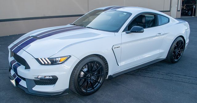 2016 white shelby mustang exterior