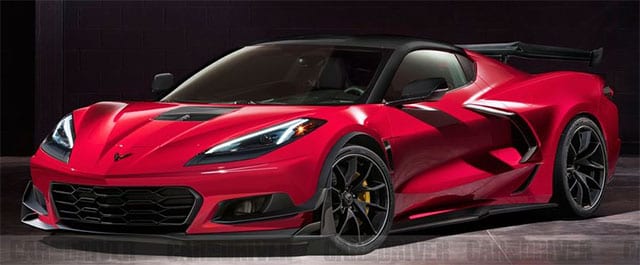 2022 corvette stingray z06 red