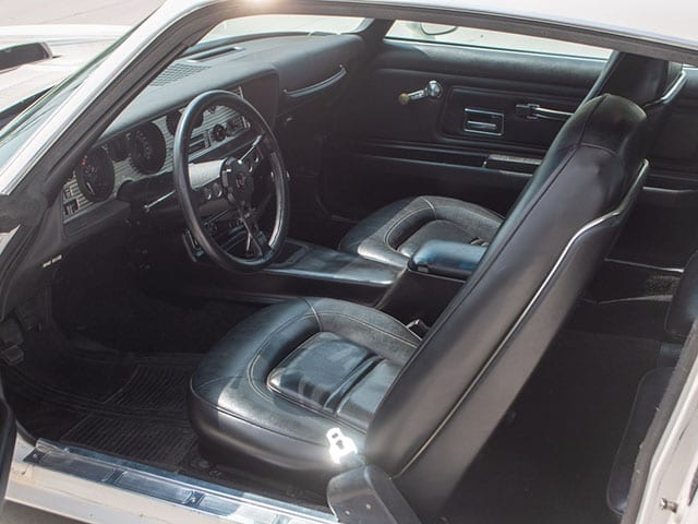 1973 White Pontiac Trans Am Sd 455 4 Speed Interior 1