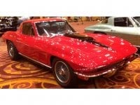 1967 red corvette 400ho ac 9
