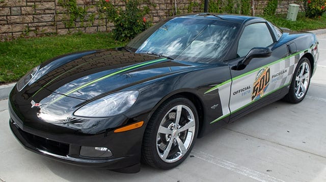 2008 black corvette indianapolis 500 pace car coupe coming 1