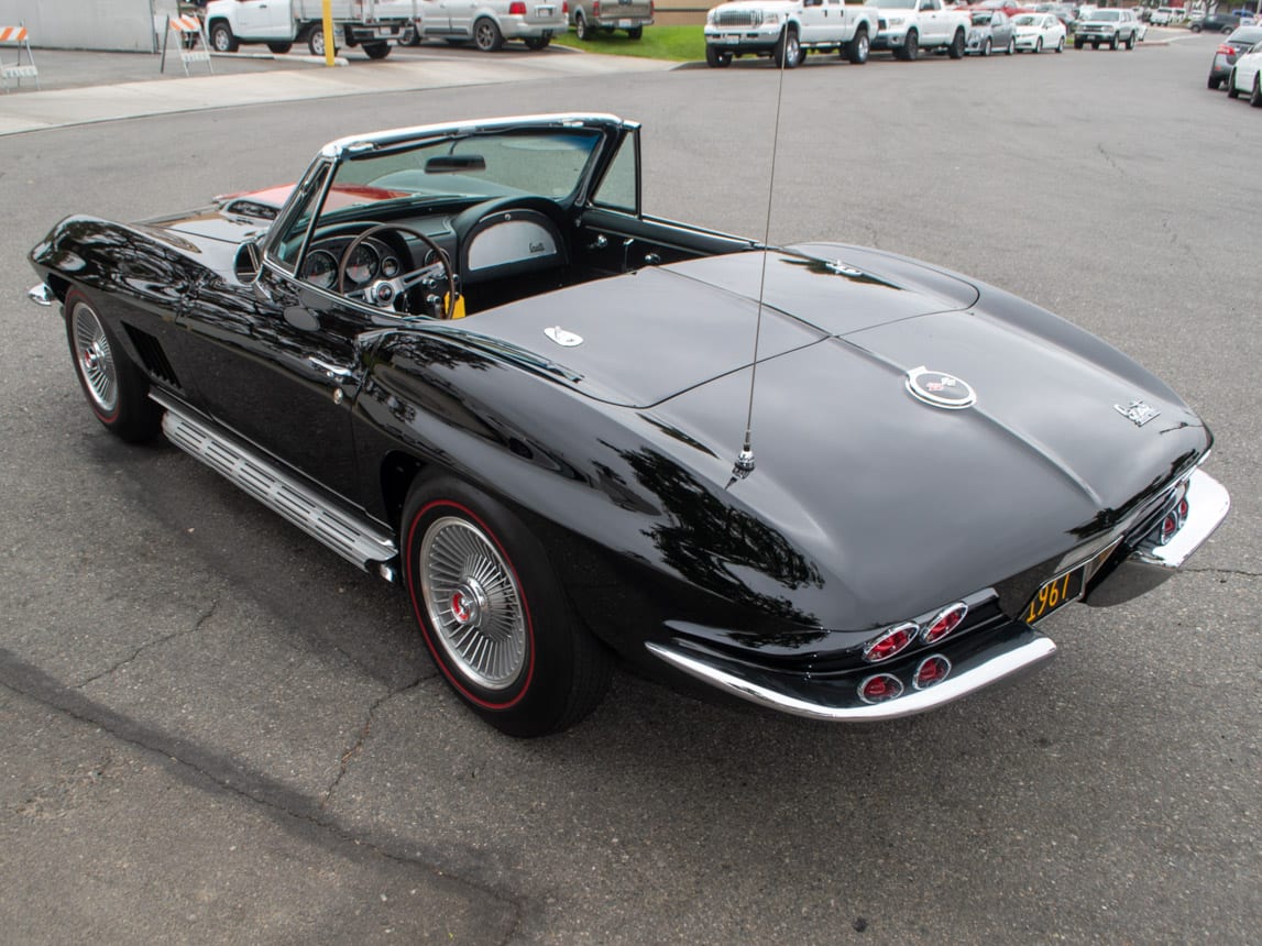 1967 Black Corvette L71 Convertible 1369