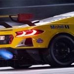 c8 flaming exhaust 1