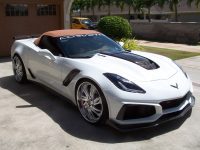2019 ZR1 White Kalahari 1200 miles front