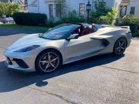 2021 Silver Red C8 Corvette Convertible 4