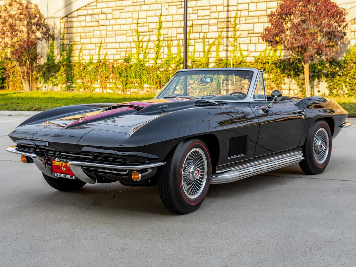 1967 Black Corvette Convertible L71 427 435 28