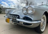 1960 Silver Corvette 1698
