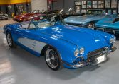 1961 Blue Corvette Resto Mod 1245