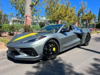 2022 Corvette C8.R Silver Convertible 2651