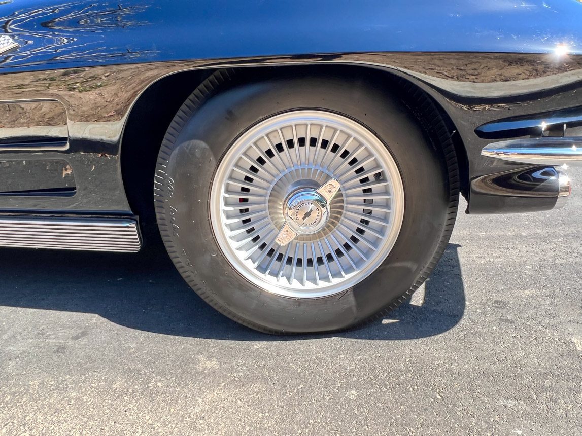 1963 Black Split Window Corvette with 1 Owner 2265