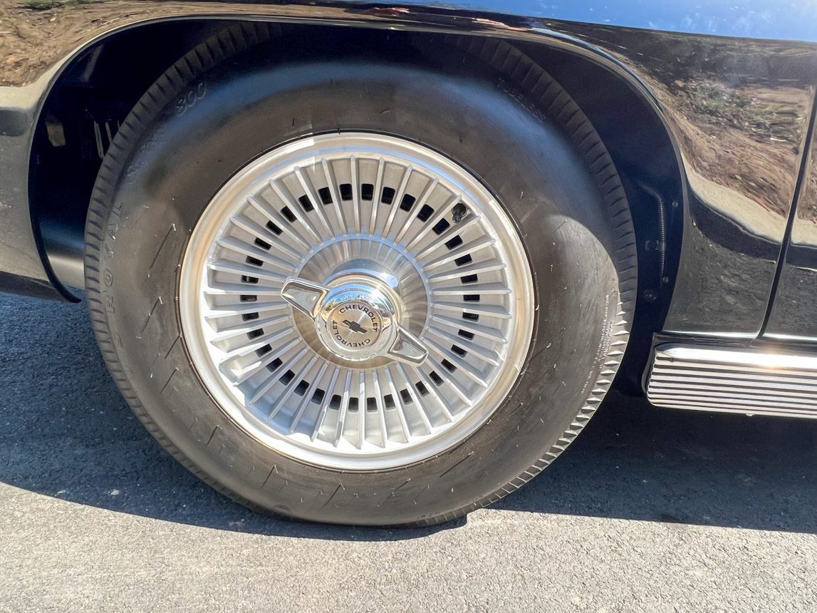 1963 Black Split Window Corvette with 1 Owner 2266