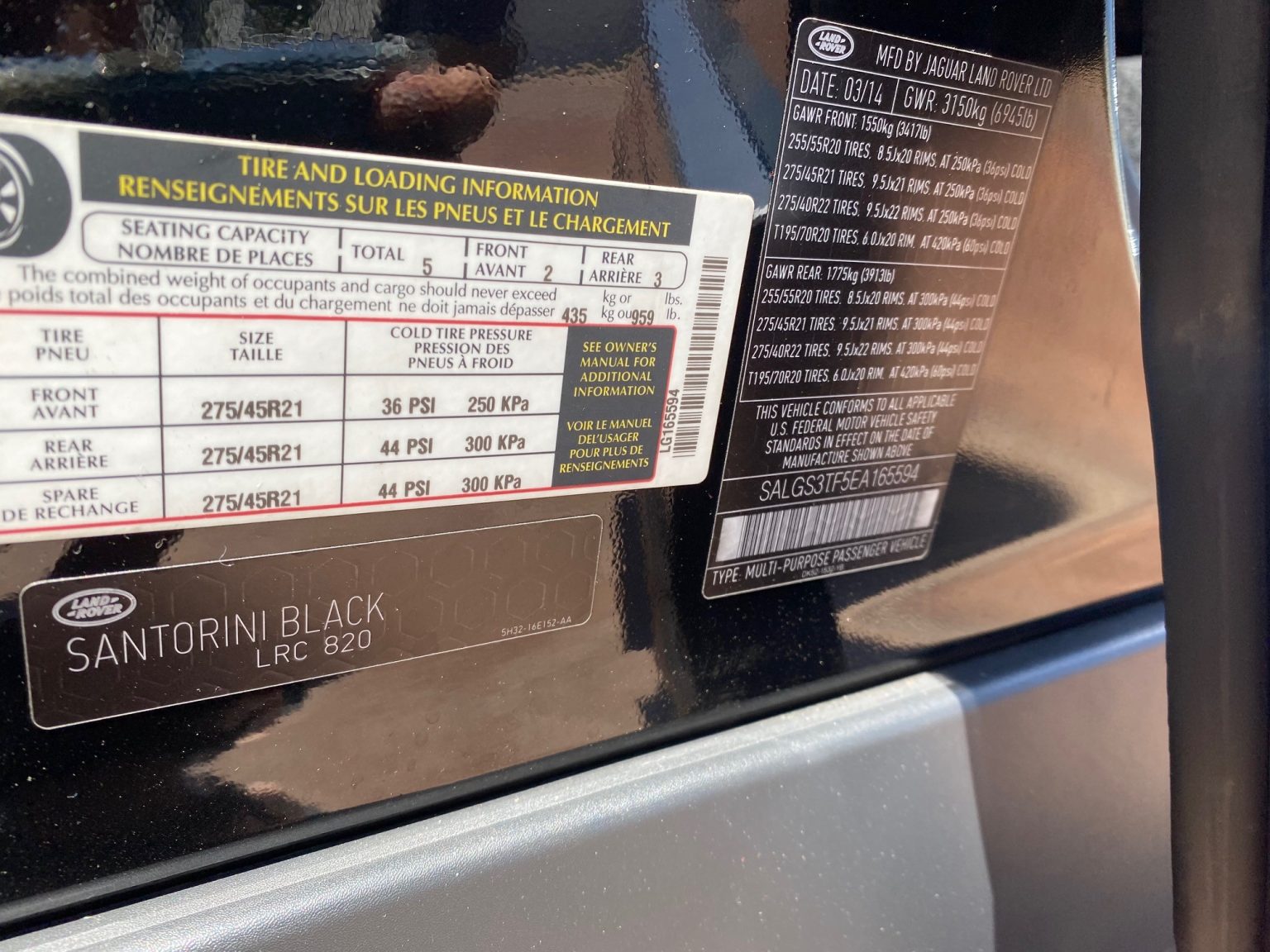 '14 Black Range Rover 2