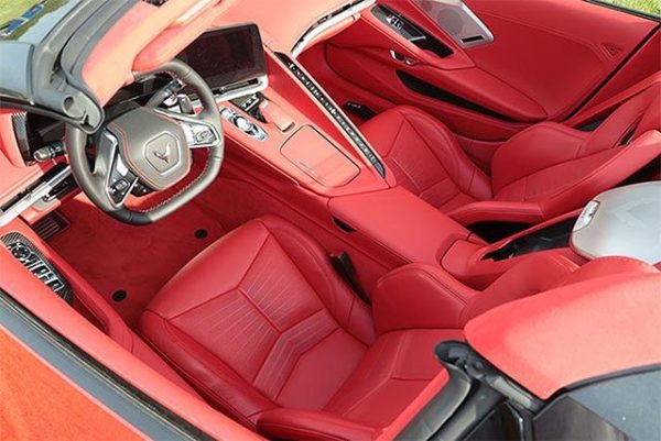 2024 C8 Rumored To Have Interior Changes Corvette Mike Used   C8 Interior 1 600x401 