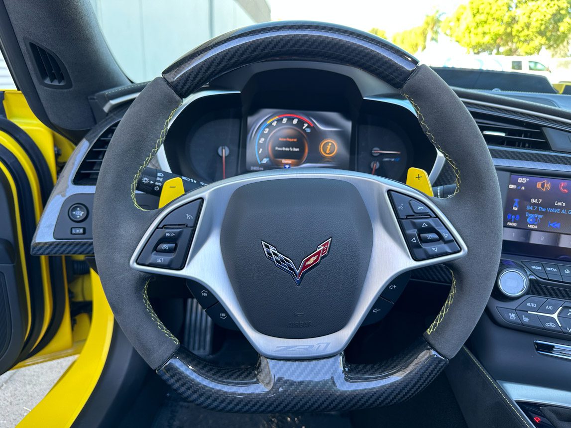 2019 Corvette Yellow ZR 1 7871
