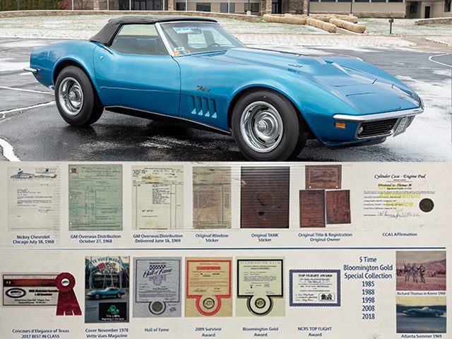 1969 corvette convertible l88 184