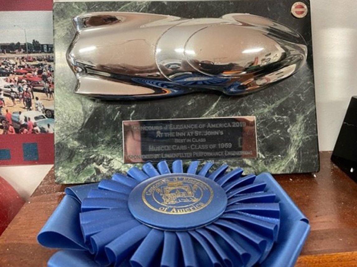 1969 corvette l88 convertible award 1