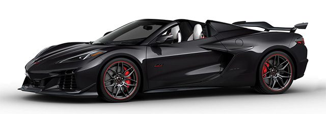 2023 black 70th z06