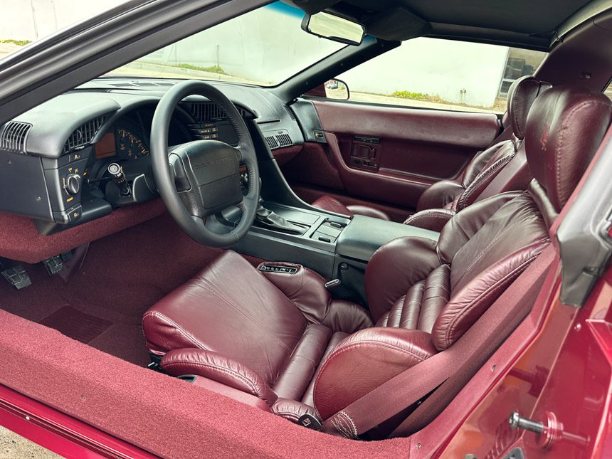1993 Ruby Red Corvette Coupe 9633