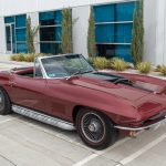 1967 Maroon Corvette L71 Convertible