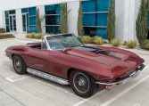 1967 Maroon Corvette L71 Convertible