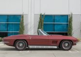 1967 Maroon Corvette L71 Convertible 0739