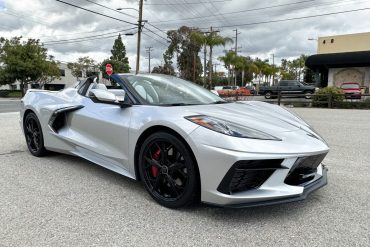 2020 C8 Corvette Silver Convertible Z51 3LT