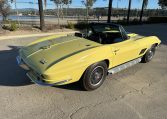 1967 Yellow Corvette Convertible 0845
