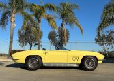 1967 Yellow Corvette Convertible 0847