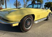 1967 Yellow Corvette Convertible 0855