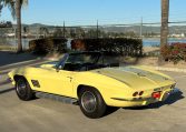 1967 Yellow Corvette Convertible 0857