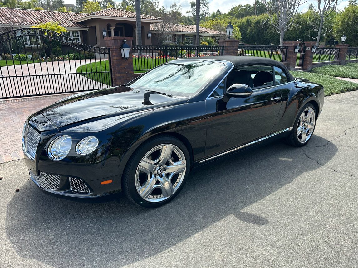 2013 Black Bentley Continental GT 1438