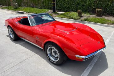 1970 Red Corvette Convertible