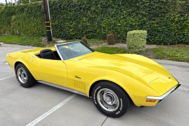 1970 Yellow Corvette Convertible