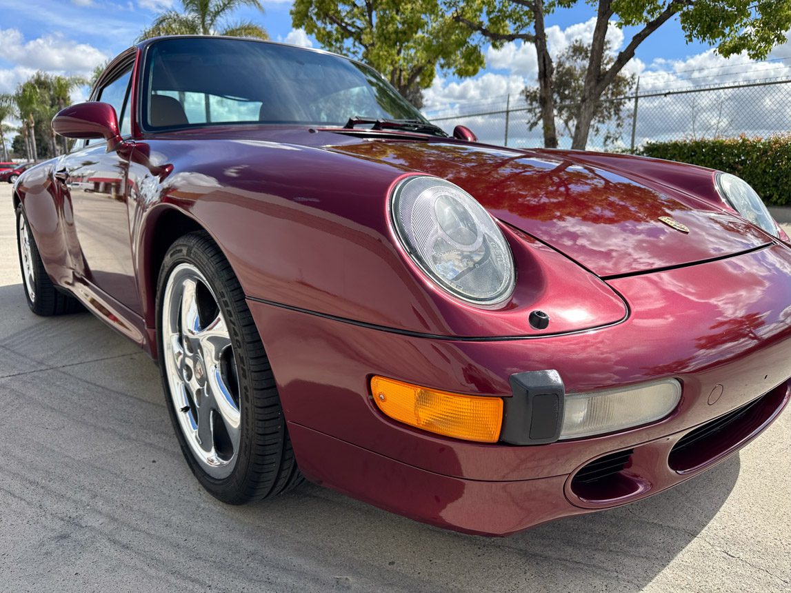 1996 Red Porsche Carrera 4S Coupe 2805