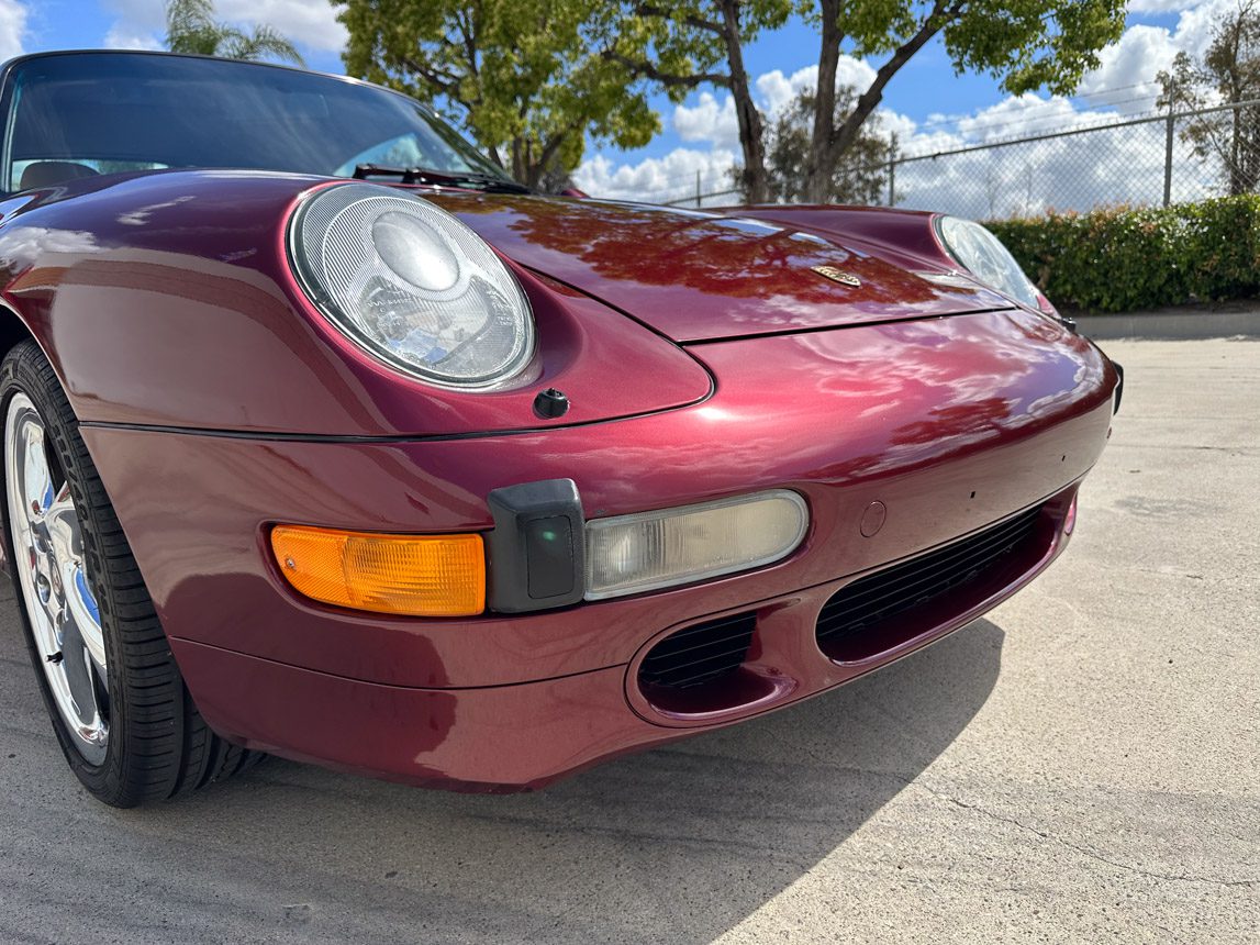 1996 Red Porsche Carrera 4S Coupe 2806