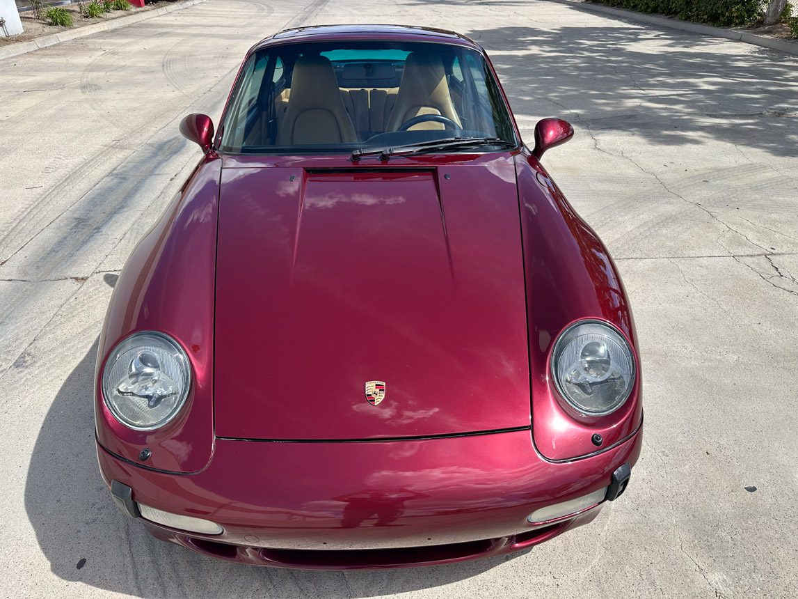 1996 Red Porsche Carrera 4S Coupe 2808