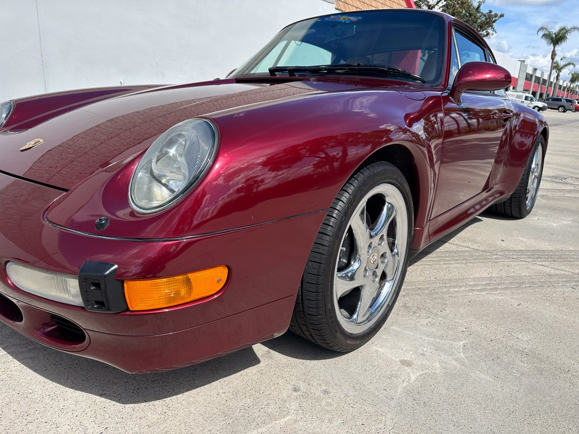 1996 Red Porsche Carrera 4S Coupe 2811