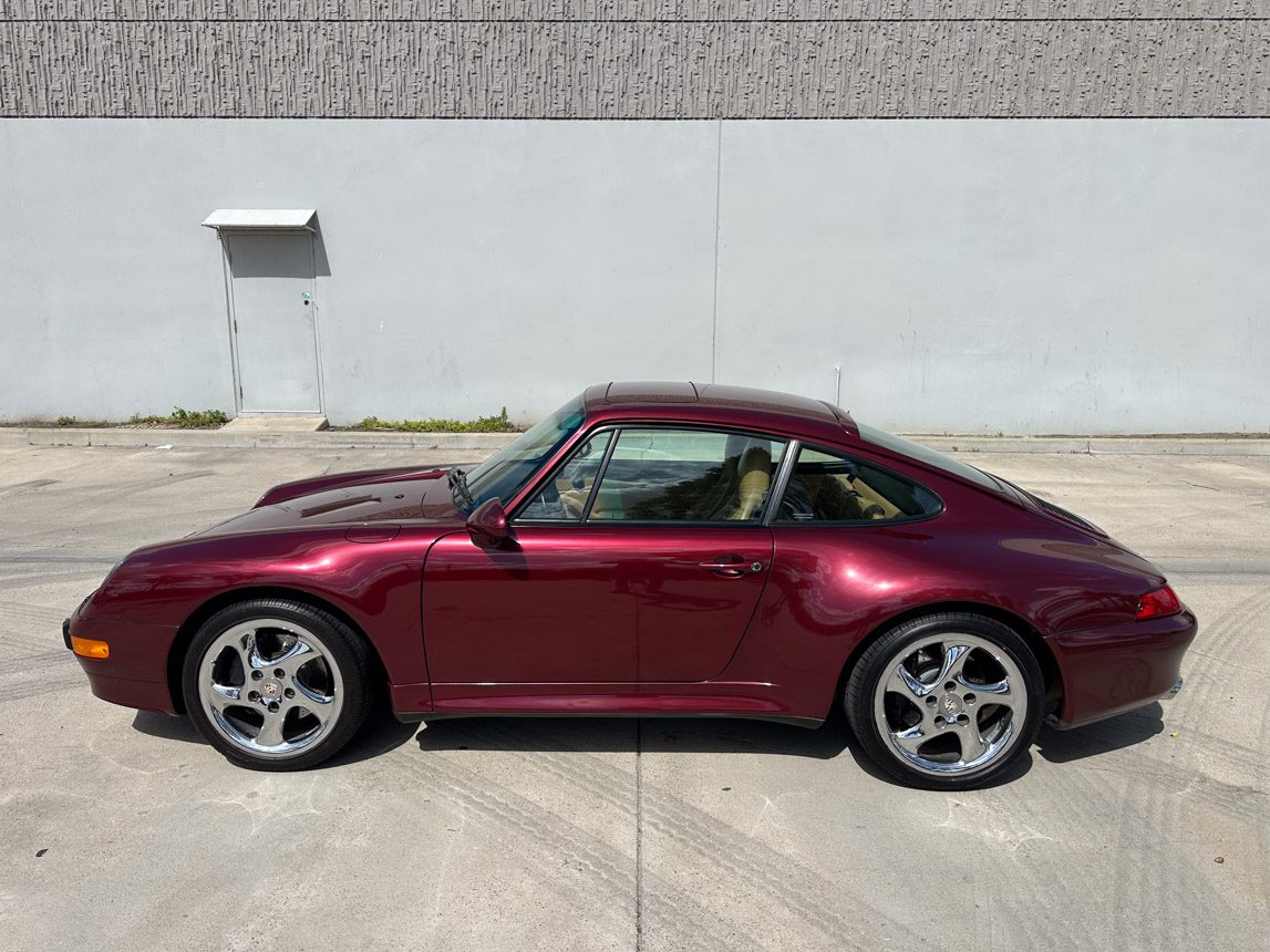 1996 Red Porsche Carrera 4S Coupe 2812