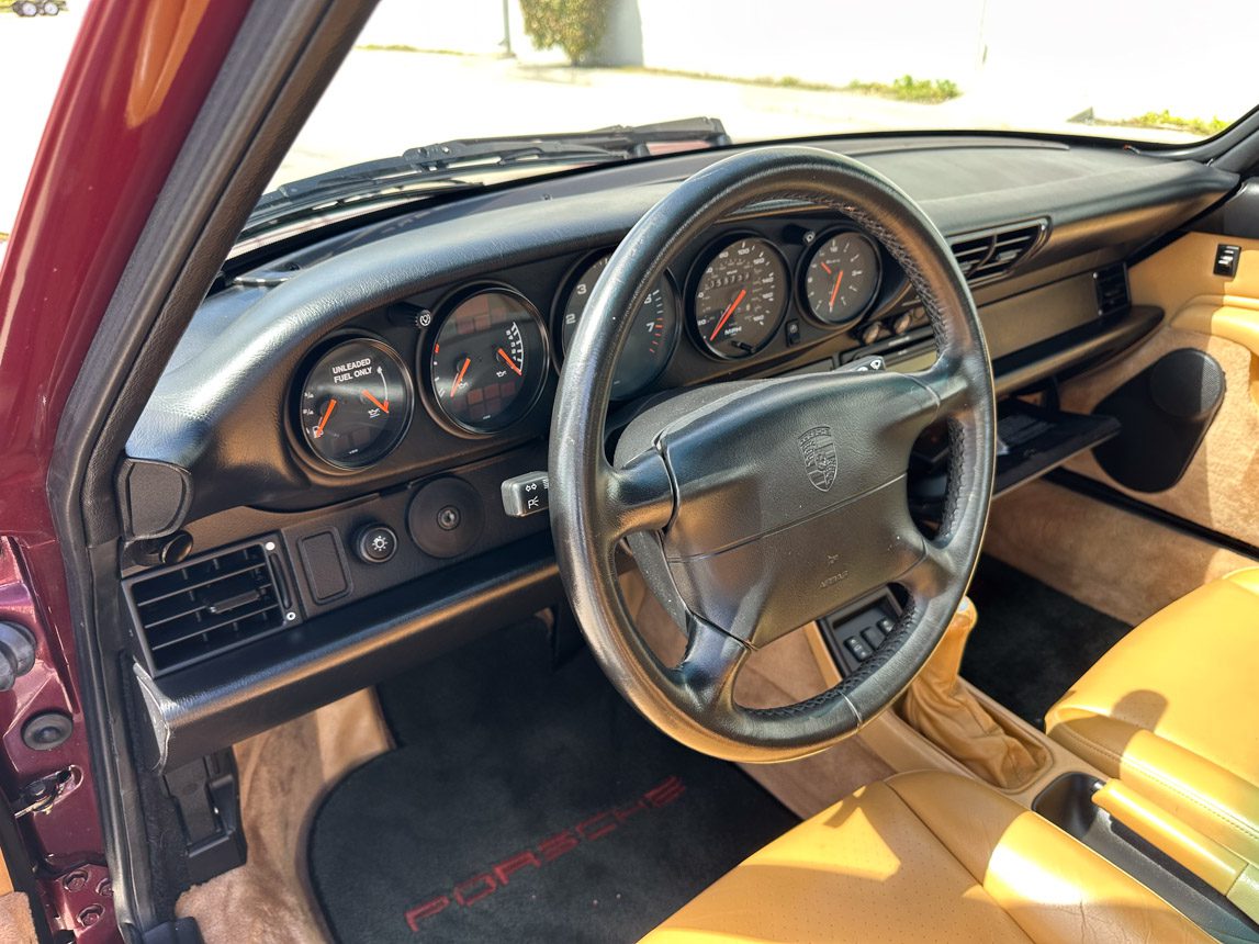 1996 Red Porsche Carrera 4S Coupe 2842